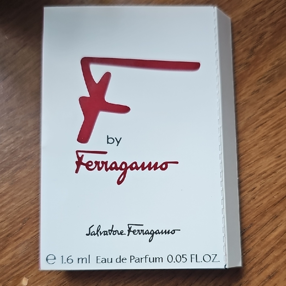 New F By Salvatore Ferragamo Eau De Parfum Perfume Sample Vials 0.05 Fl oz X 3 - Picture 2 of 5